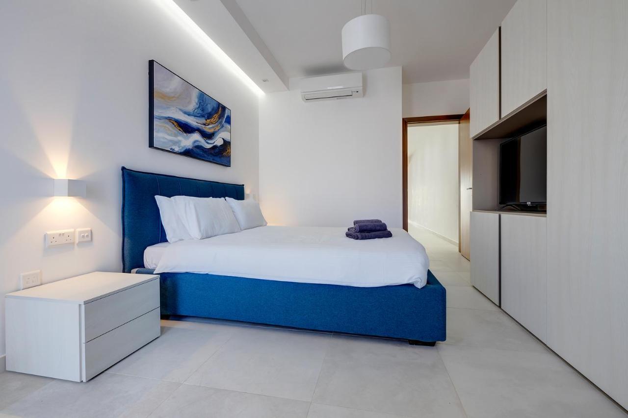 Luxe Apartment With Valletta And Harbour Views 슬리에마 외부 사진