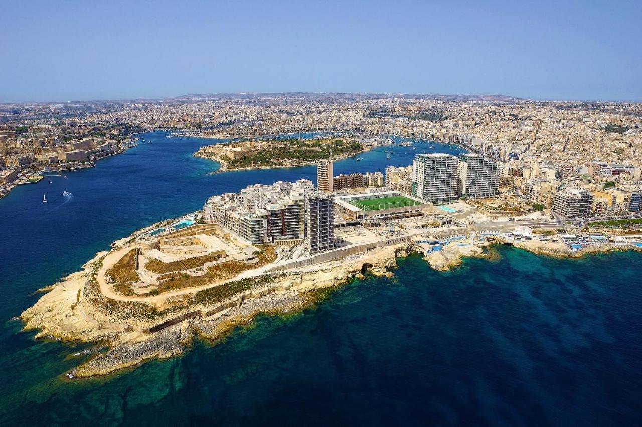 Luxe Apartment With Valletta And Harbour Views 슬리에마 외부 사진