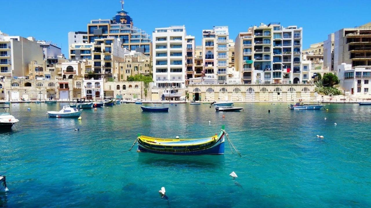 Luxe Apartment With Valletta And Harbour Views 슬리에마 외부 사진