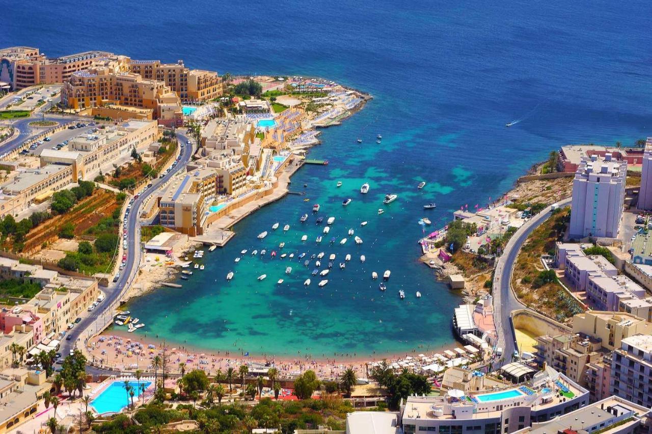 Luxe Apartment With Valletta And Harbour Views 슬리에마 외부 사진
