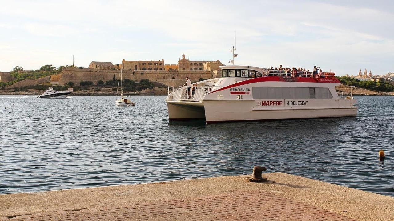 Luxe Apartment With Valletta And Harbour Views 슬리에마 외부 사진