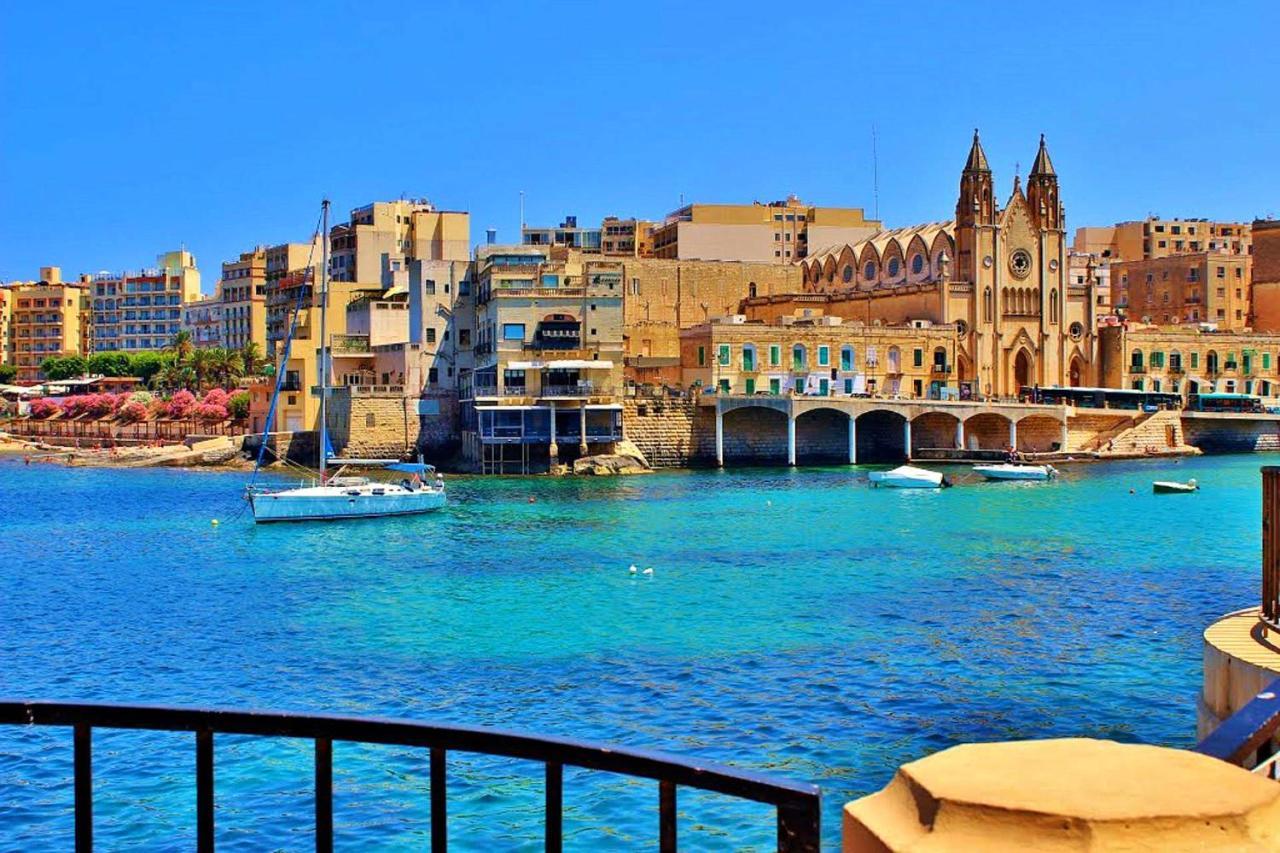 Luxe Apartment With Valletta And Harbour Views 슬리에마 외부 사진