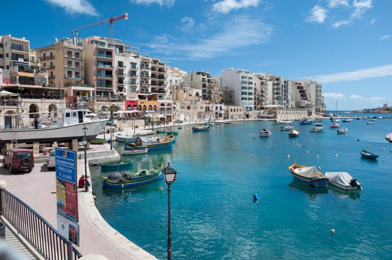 Luxe Apartment With Valletta And Harbour Views 슬리에마 외부 사진